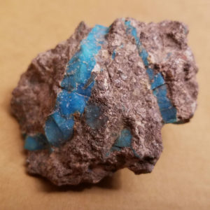 Bisbee Turquoise in typical lavender host rock