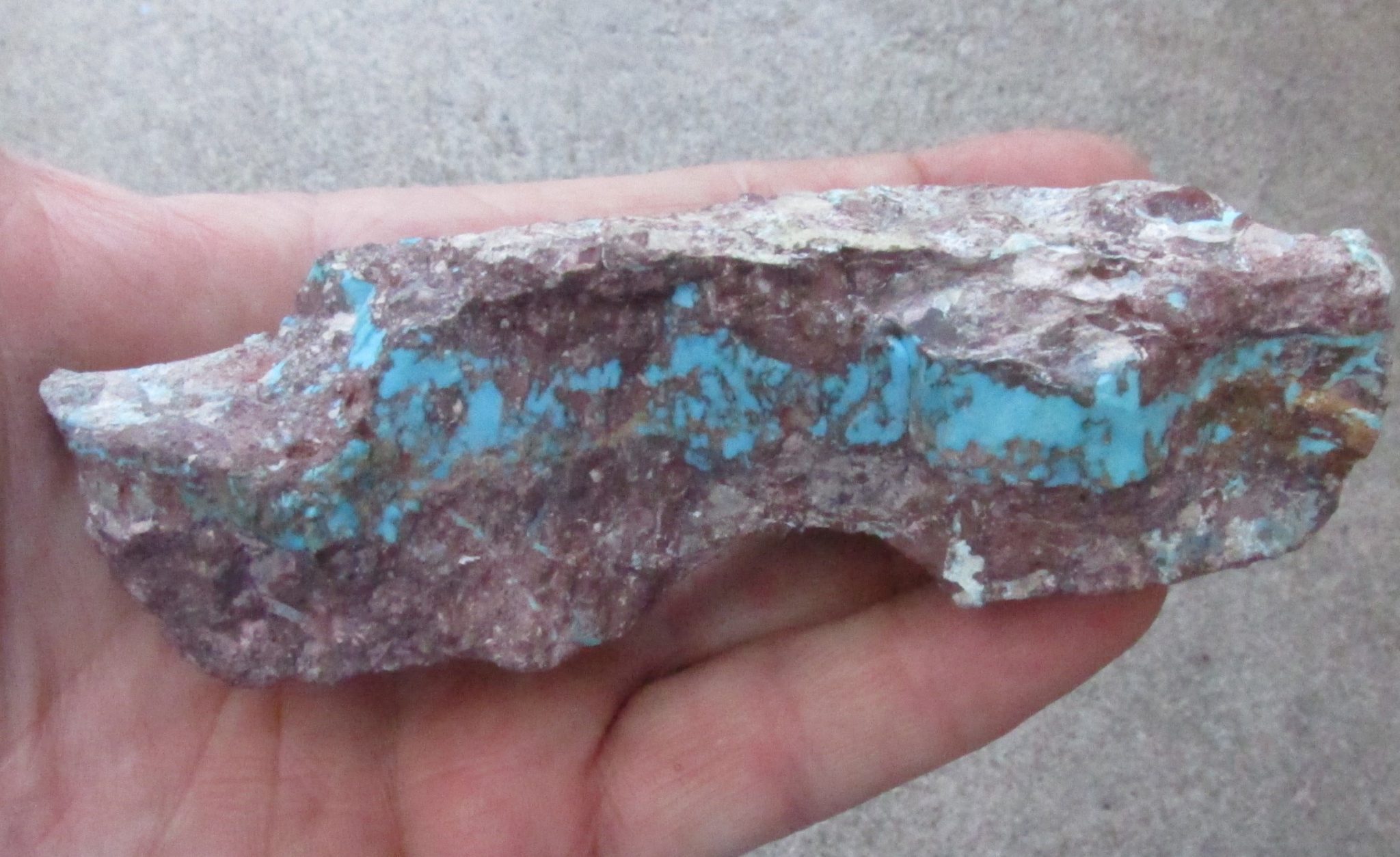Authentic Natural Bisbee Turquoise in the Rough