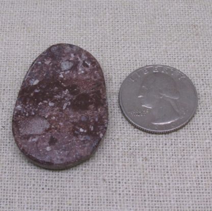 Typical Conglomerate Back of Bisbee Turquoise Cabochon