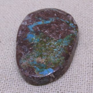 Blue and Green Bisbee Turquoise Cabochon