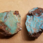 Green Bisbee Turquoise and Blue Bisbee Turquoise