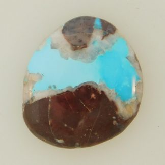BLUE BISBEE TURQUOISE medium to light blue color in quartz 12 carats