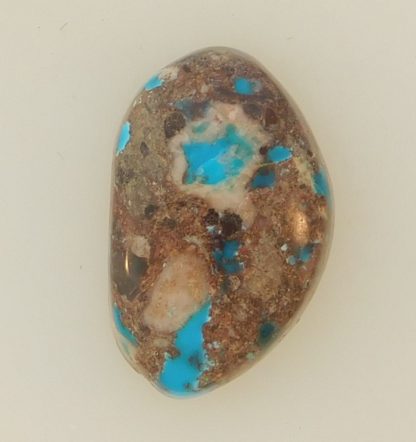 BLUE BISBEE TURQUOISE Blue Dots in Light Tan Host Rock 20.5 carats