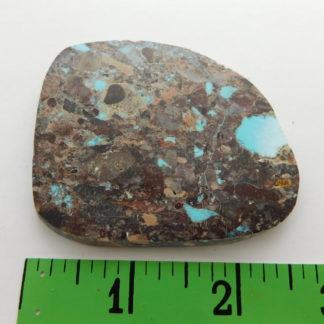 Natural Bisbee Turquoise Slab / Cabochon