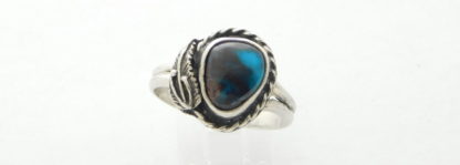 Smoky Bisbee Turquoise Sterling Silver Ring